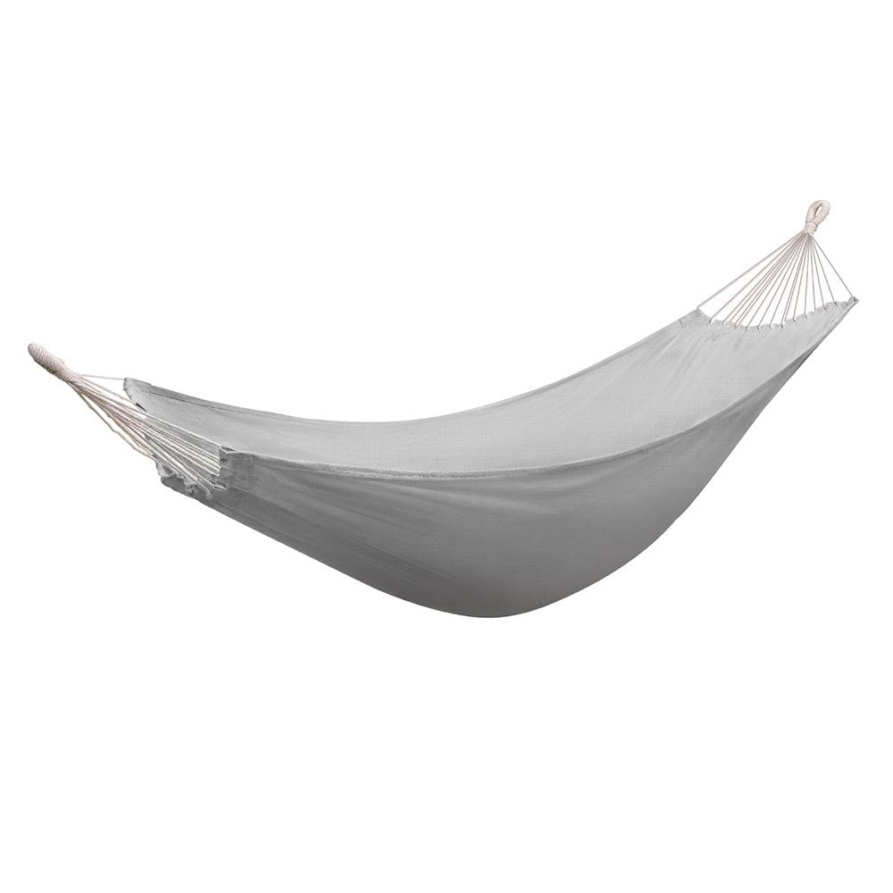 Gardeon Hammock Bed Outdoor Lounge with Travel Bag Grey