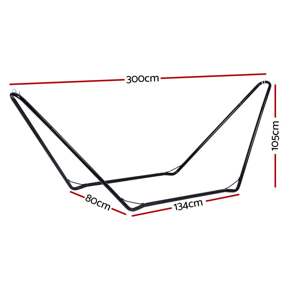 Gardeon Outdoor Hammock Stand Steel Frame Garden