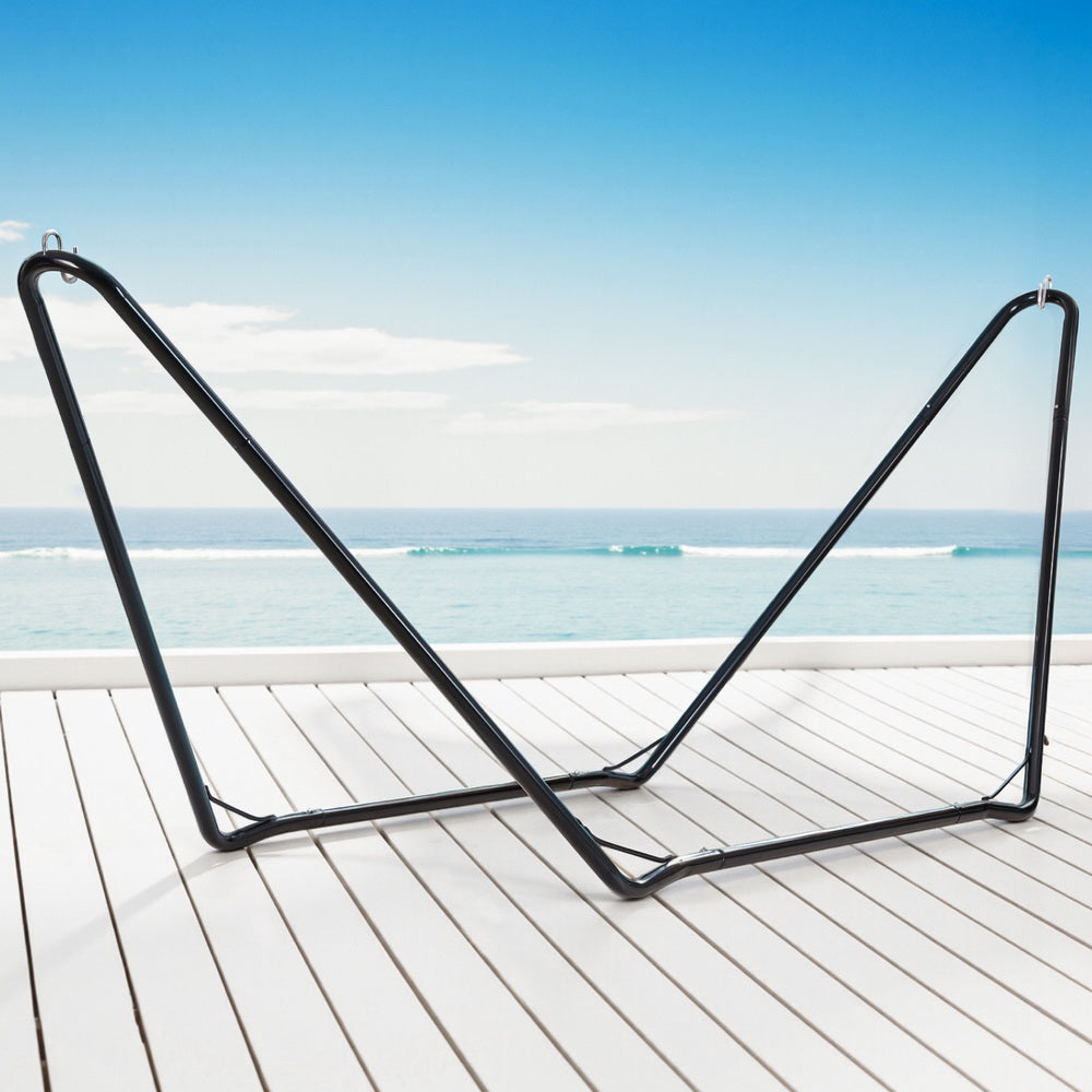 Gardeon Outdoor Hammock Stand Steel Frame Garden