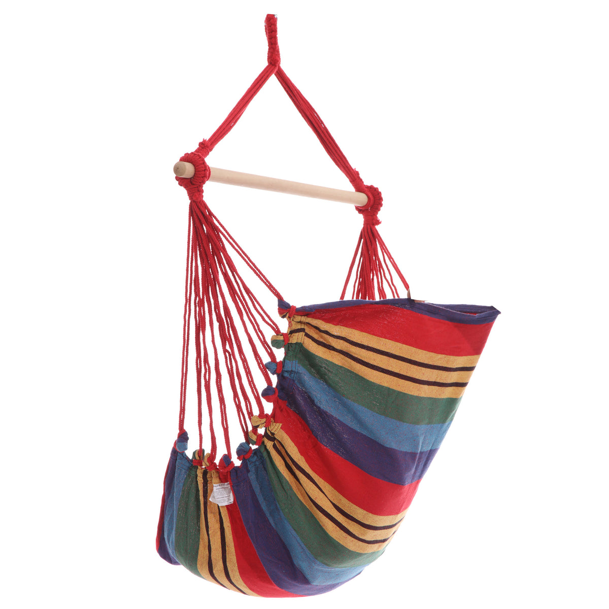 Gardeon Hammock Chair Outdoor Camping Rainbow