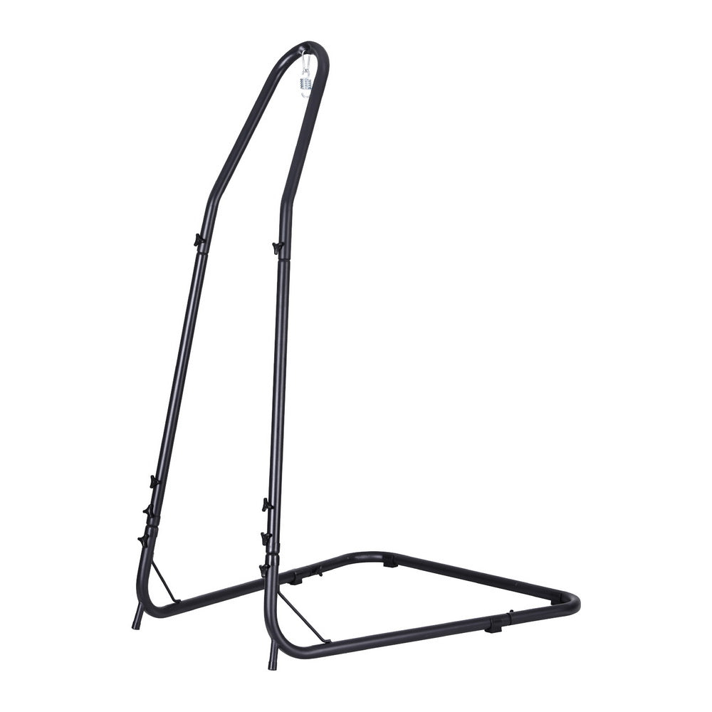 Gardeon Heavy Duty Hammock Chair Stand Steel Frame Black