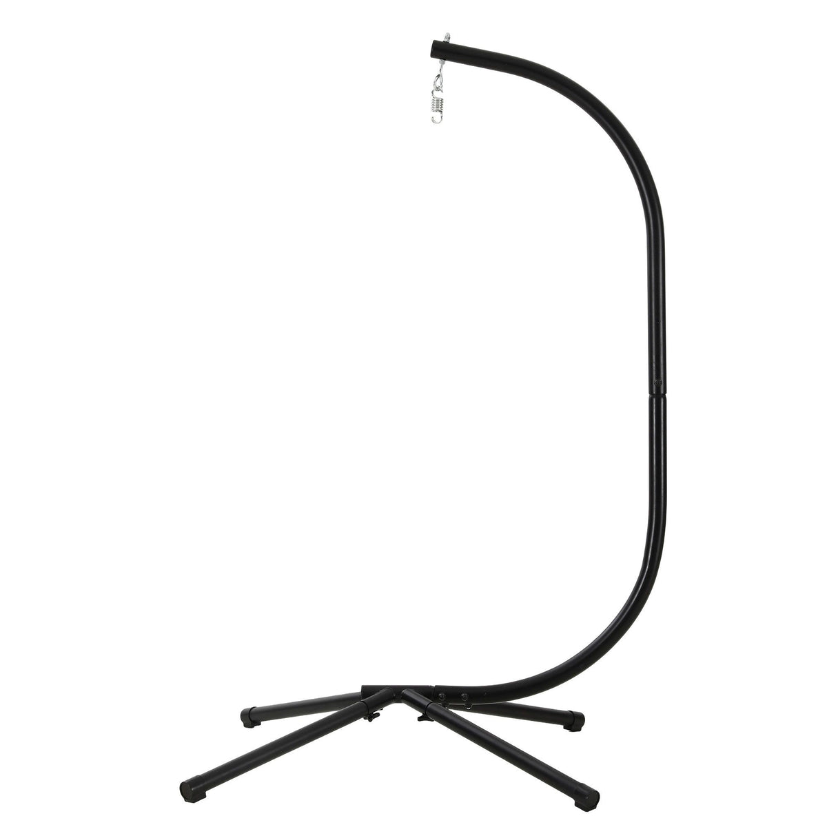 Gardeon Hammock Stand 150kg Capacity Metal Frame for Hanging Chairs Black