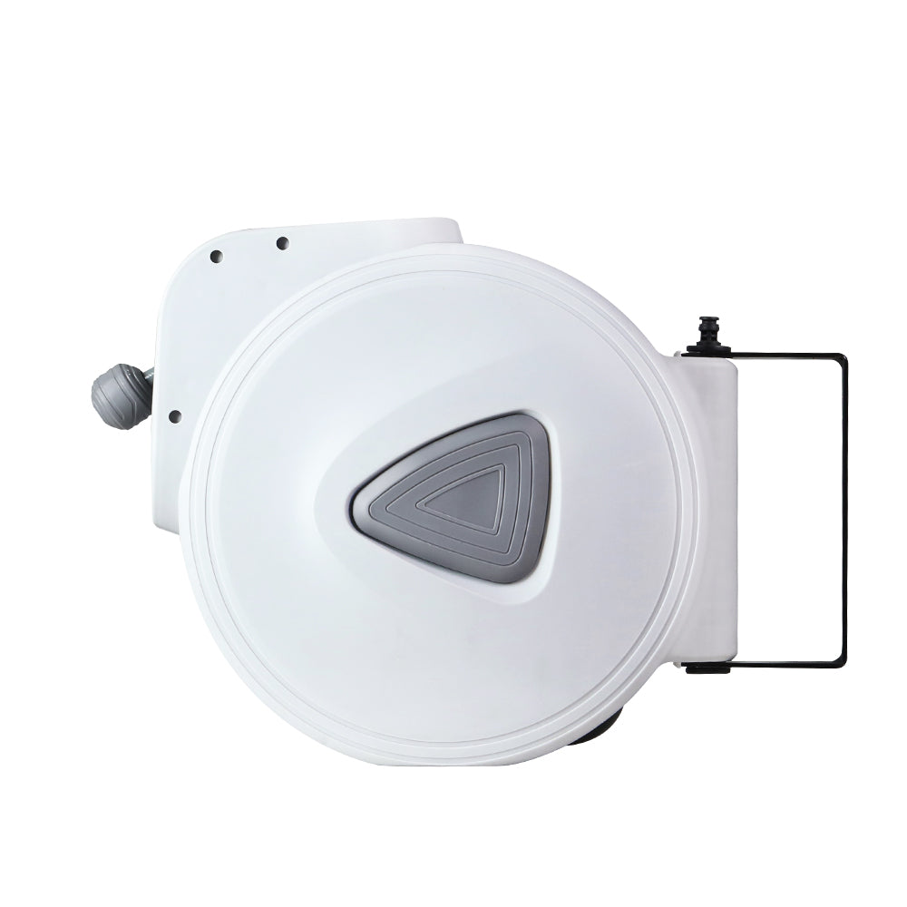 Giantz 10m Retractable Air Hose Reel Swivel Wall Mount Garage