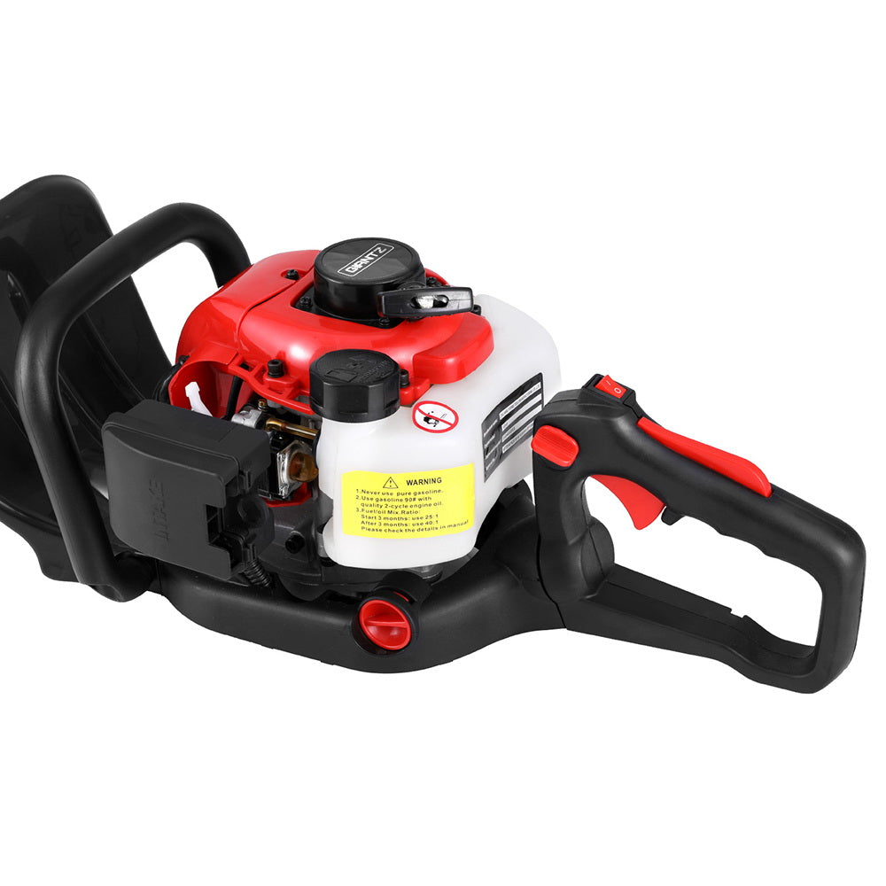 Giantz 25.4CC Petrol Hedge Trimmer 24" Dual Blade Garden Tool