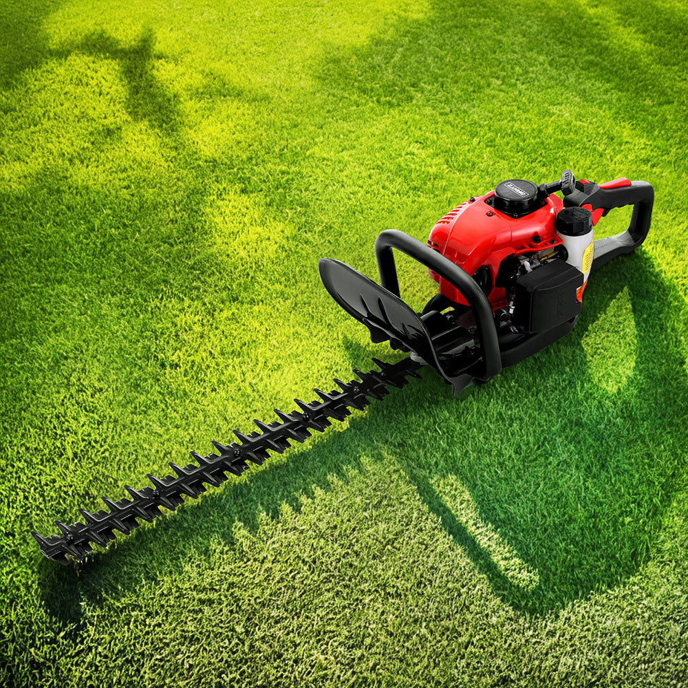 Giantz 25.4CC Petrol Hedge Trimmer 24" Dual Blade Garden Tool