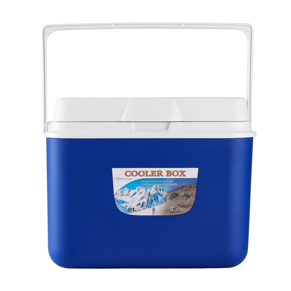 Glacio 26L Portable Ice Cooler Box Camping Fridge Blue