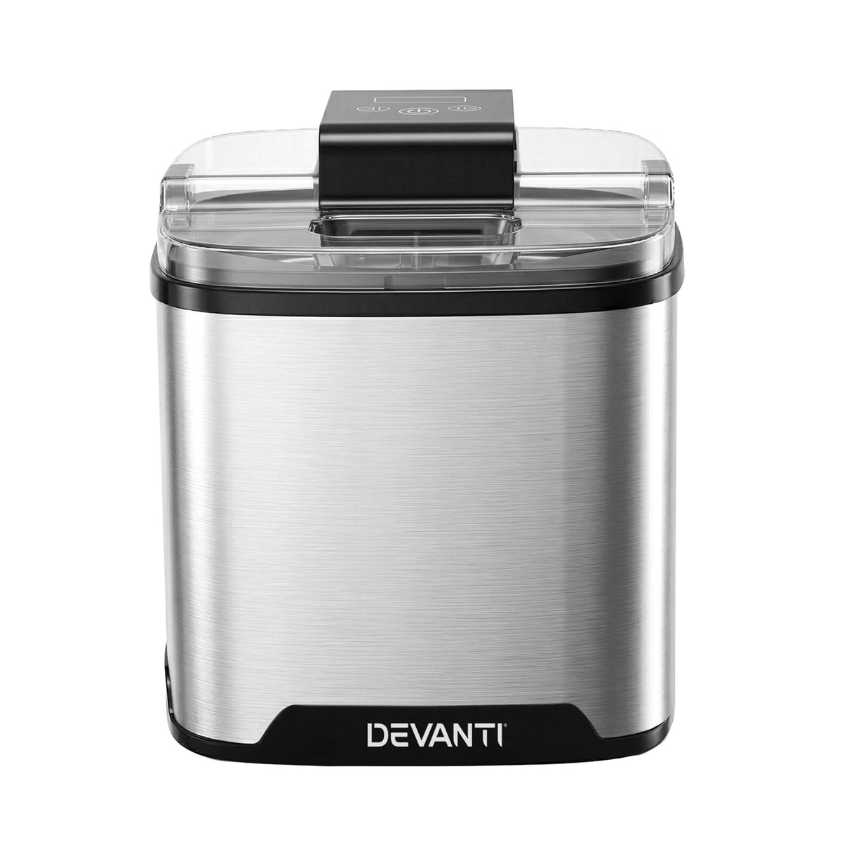 Devanti Ice Cream Maker 2L Frozen Dessert Machine Sliver