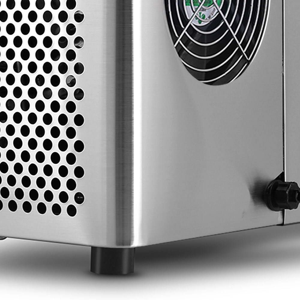 Devanti Countertop Ice Maker Machine 15kg Silver