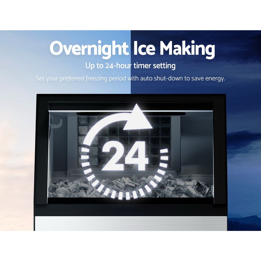 Devanti Commercial Ice Maker Machine 45kg per 24 Hours