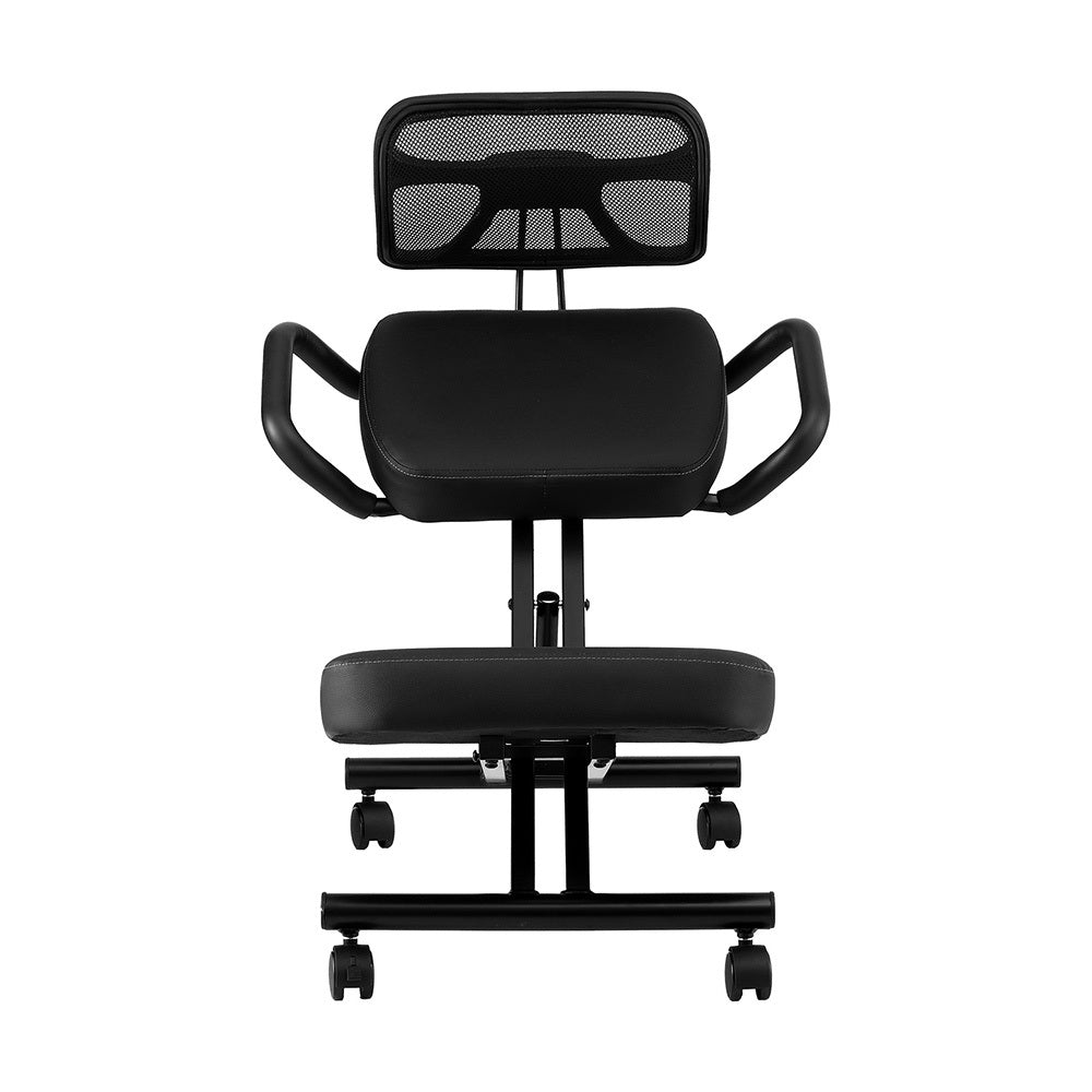 Artiss Ergonomic Kneeling Chair Office Home Black