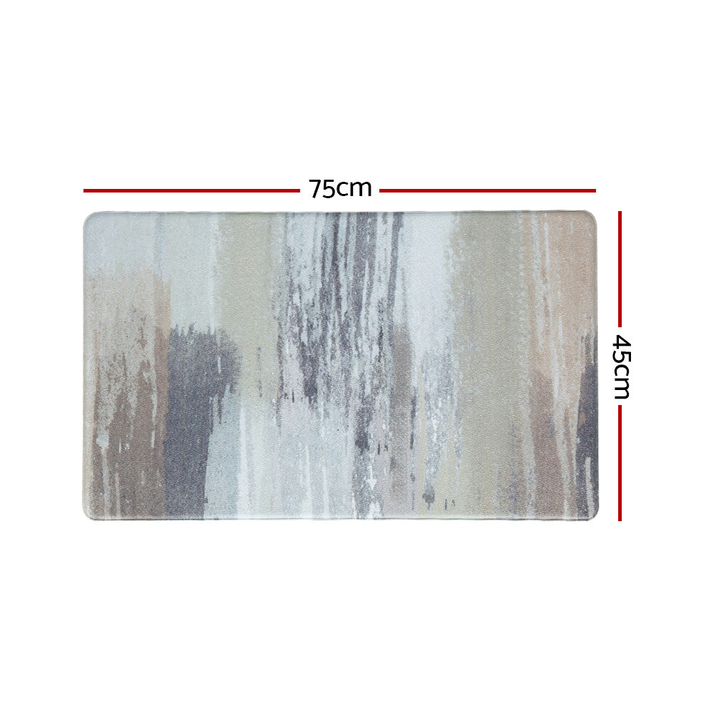 Lydia Kitchen Mat 45x75cm Non-slip PVC Floor Rug Multicoloured