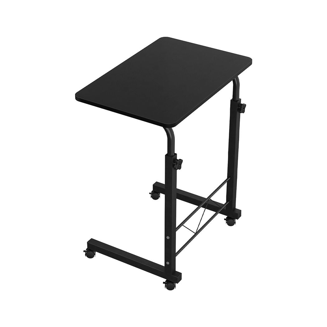Artiss Mobile Laptop Desk Adjustable 60cm Black