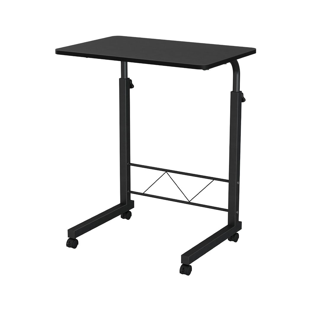 Artiss Mobile Laptop Desk Adjustable 60cm Black