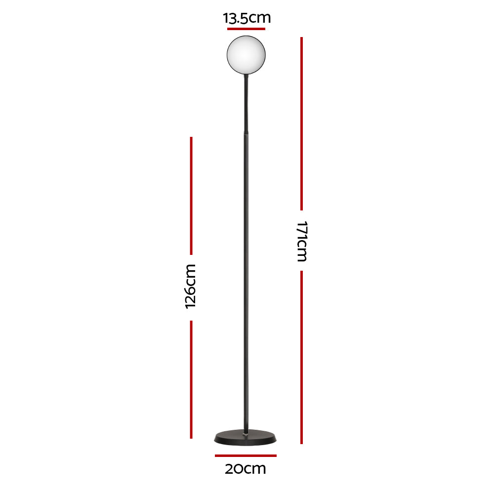 Artiss LED Floor Lamp Remote Adjustable Light Stand 1.5m