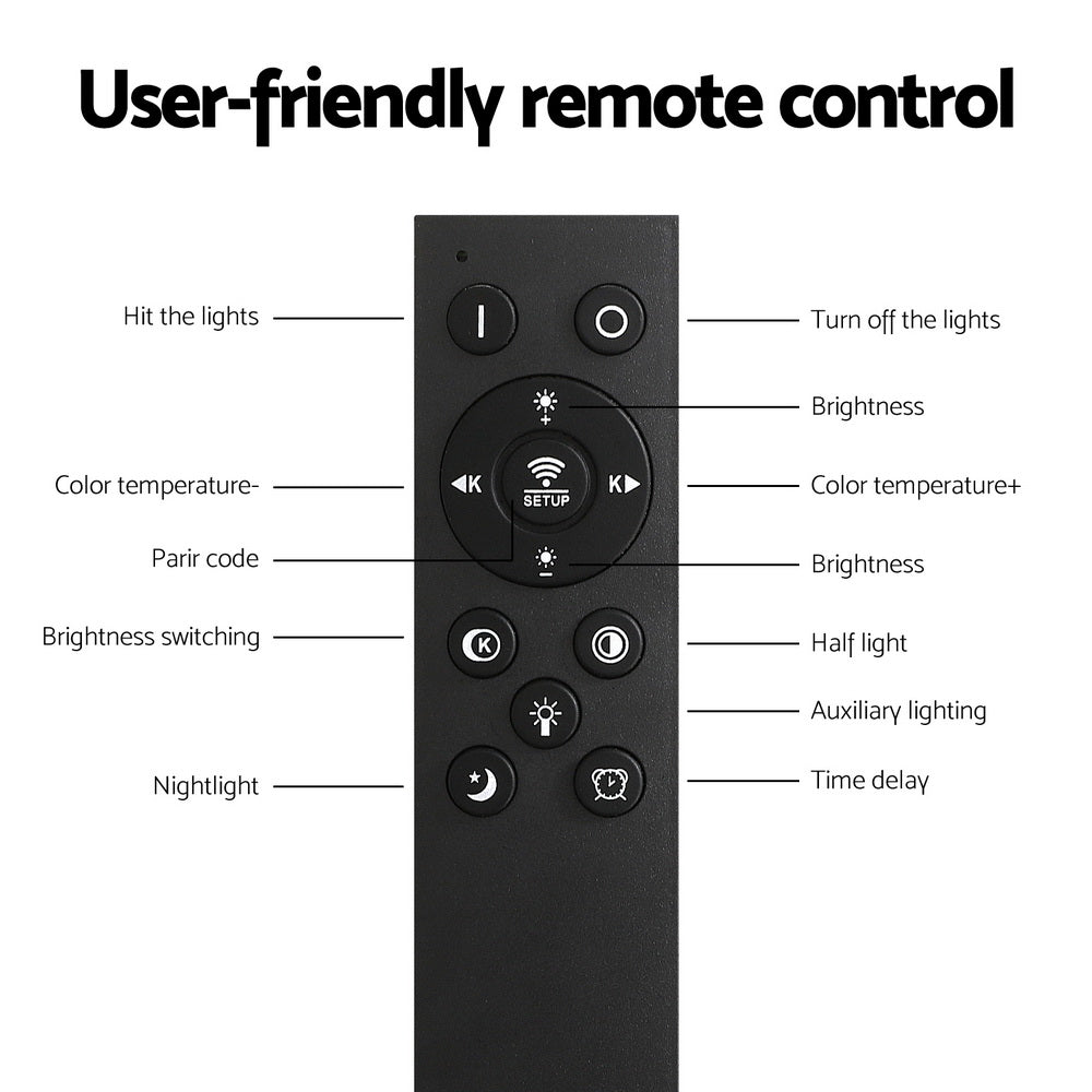 Artiss LED Floor Lamp Remote Adjustable Light Stand 1.5m