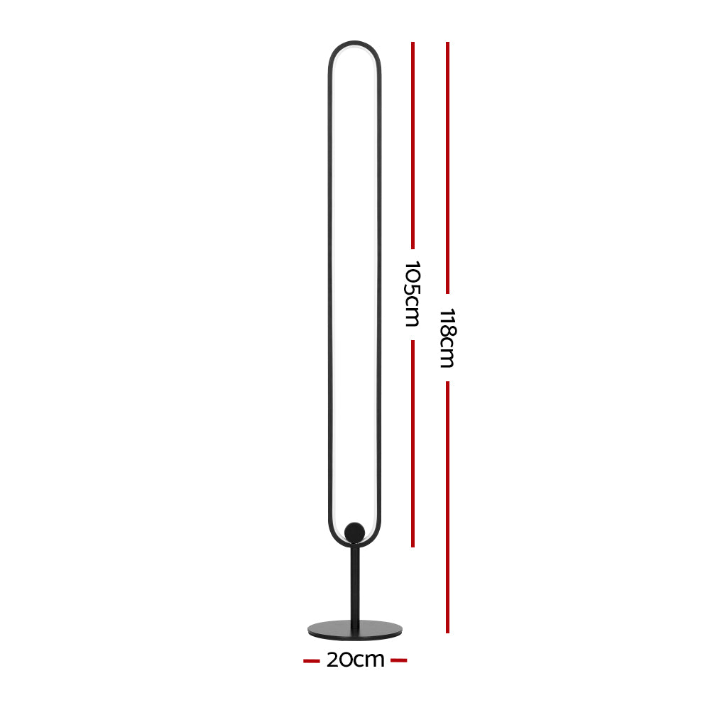 Artiss 118CM RGB LED Floor Lamp Remote Control Gaming Room