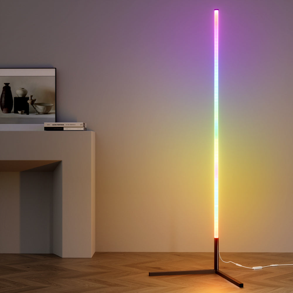 RGB LED Floor Lamp 150CM Remote Control Gaming Room