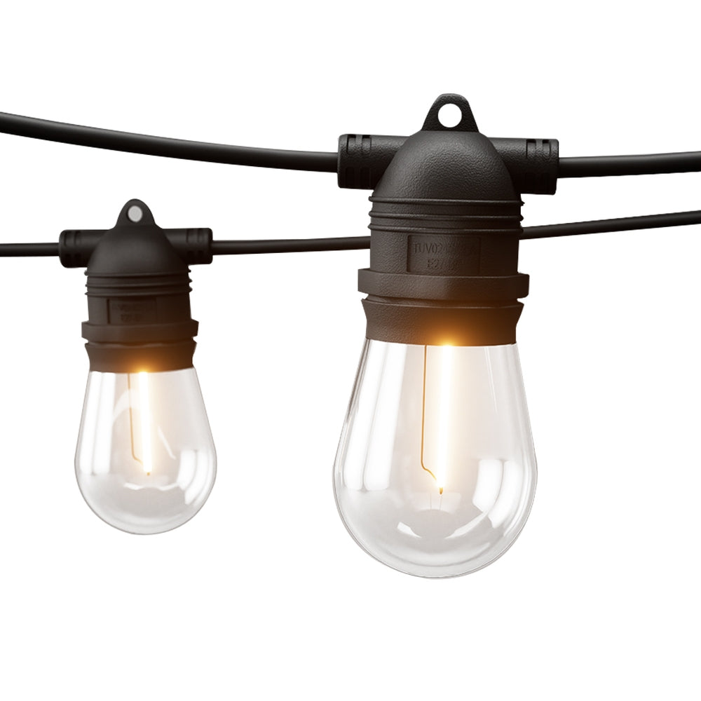 73m Festoon String Lights with 80 Bulbs, Warm White