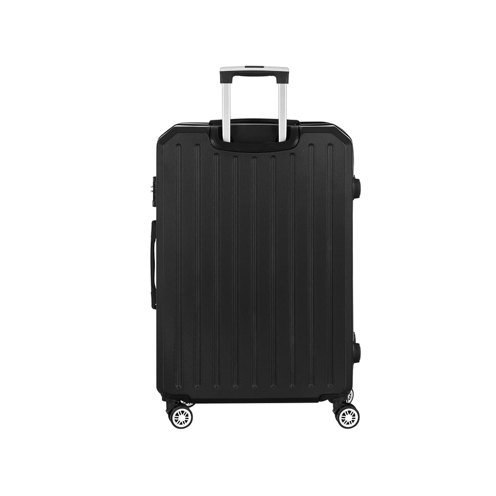 Wanderlite 28" Luggage Set TSA Lock ABS Hard Shell Black