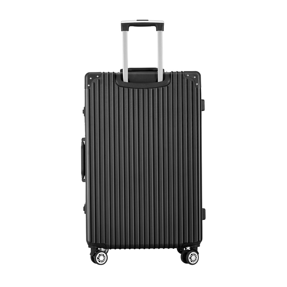 Wanderlite 28" Hard Shell Luggage TSA Lock Black