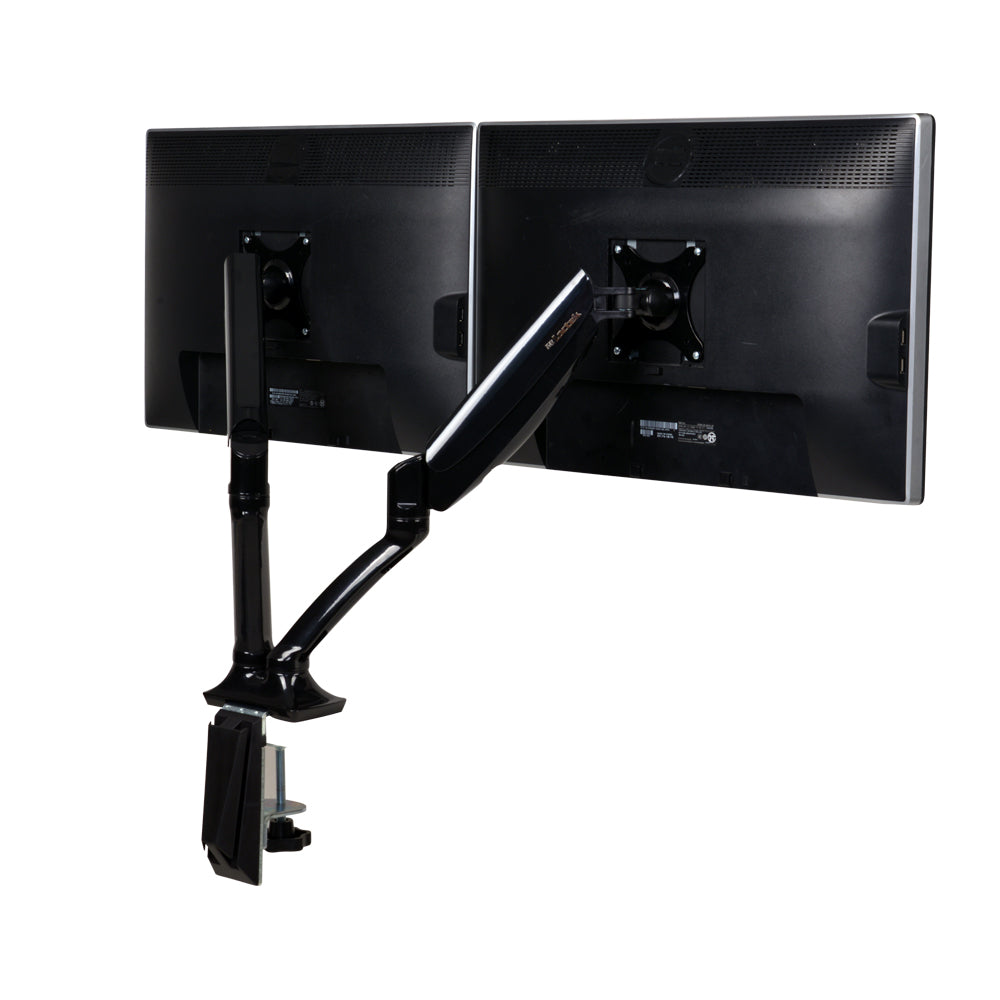 Artiss Dual Monitor Arm Gas Spring Desk Mount Black