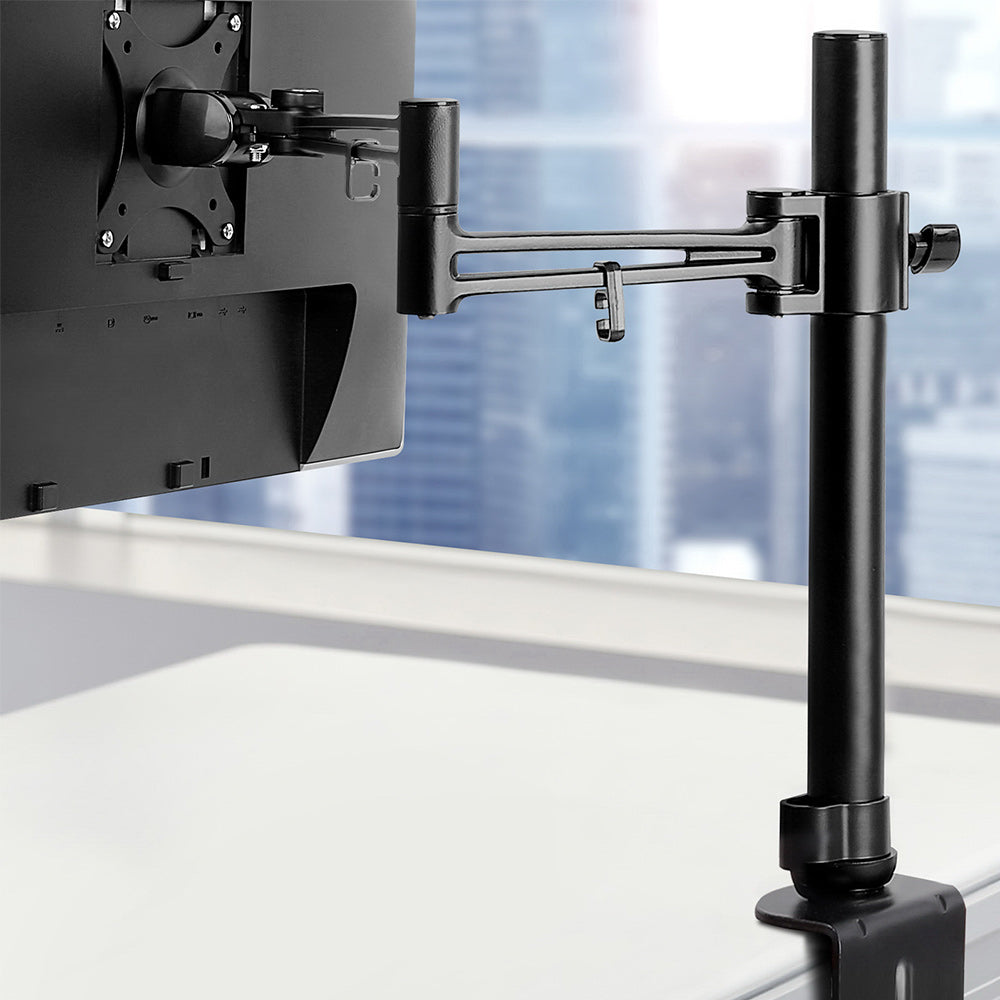 Artiss Single Monitor Arm Desk Mount Adjustable Black