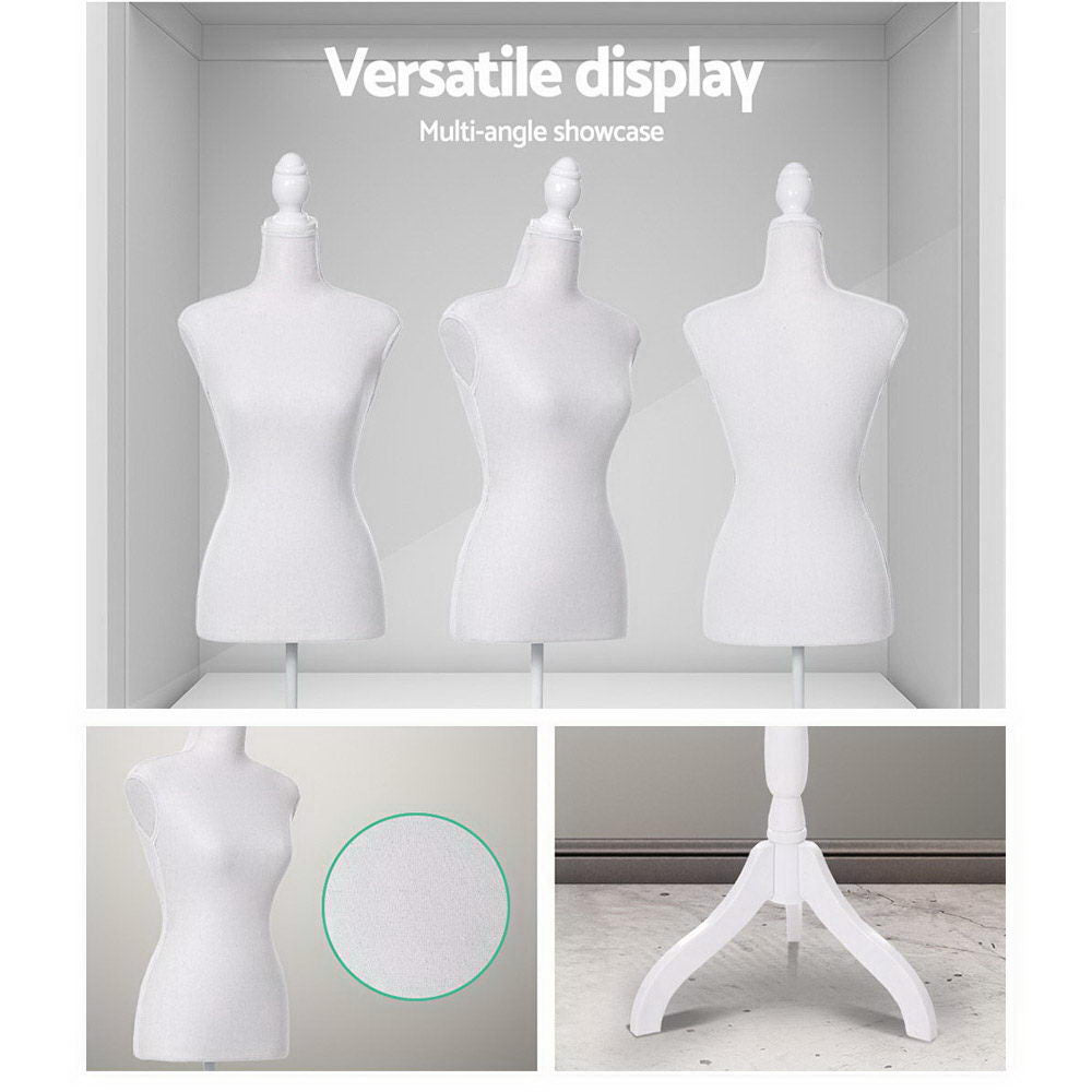 Dressmaker 170cm Female Mannequin Adjustable White