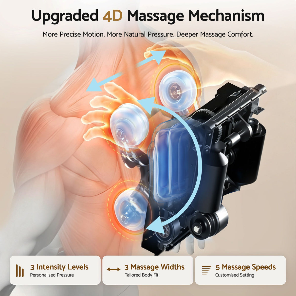 Livemor Elite E1 Massage Chair Full Body Zero Gravity Recliner