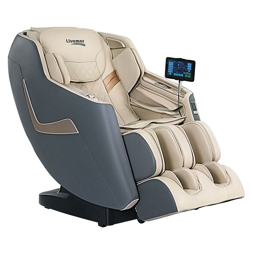 Opal 3D Massage Chair Electric Recliner Grey