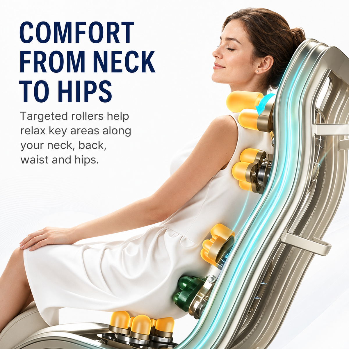Brisa Full Body Zero Gravity Massage Chair with Heat Recliner