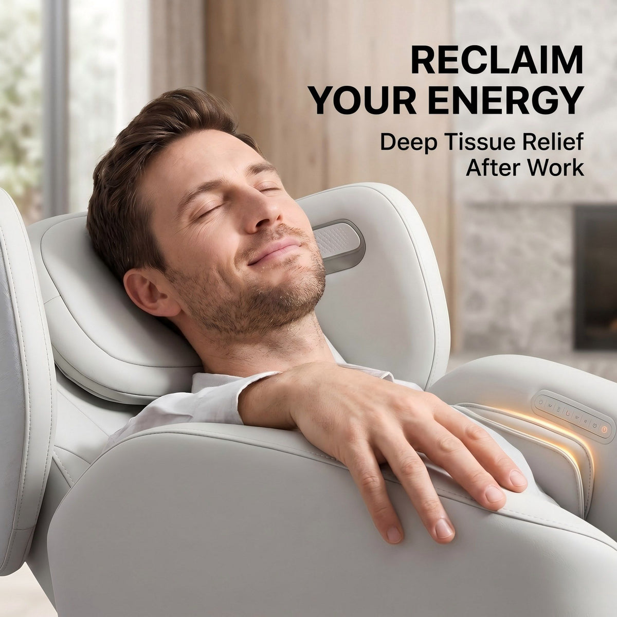 Zeno Electric Vibration Massage Recliner Chair