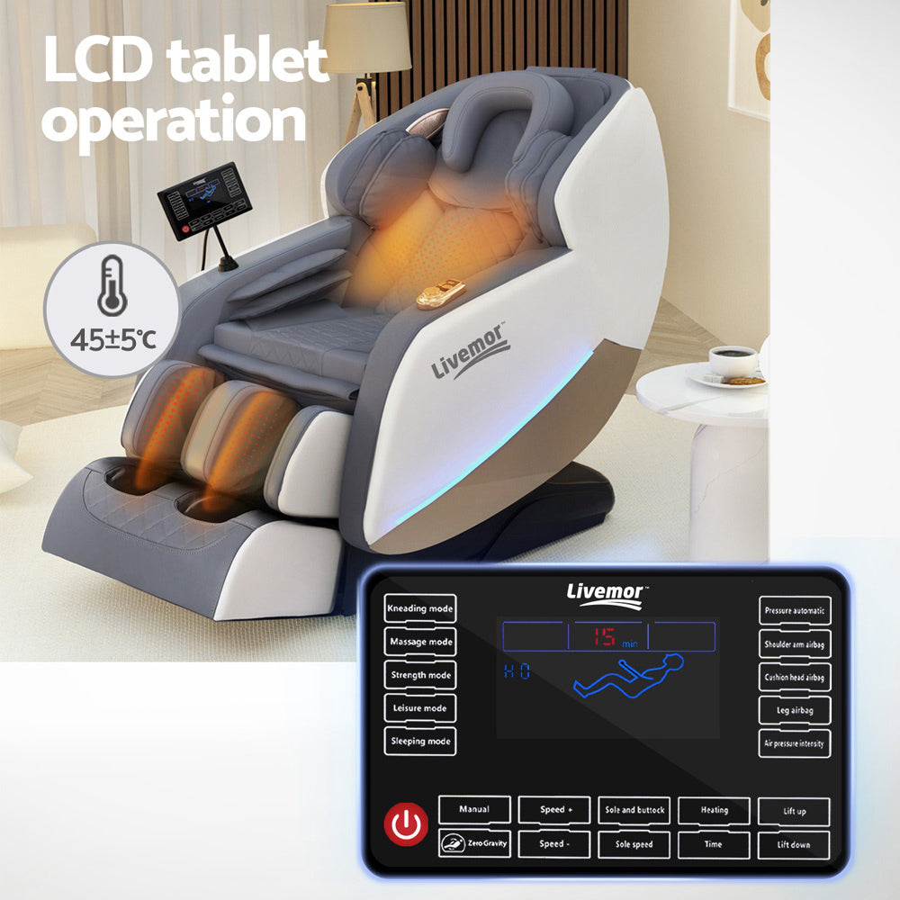 Beryl Full Body Massage Chair with Zero Gravity and Heat