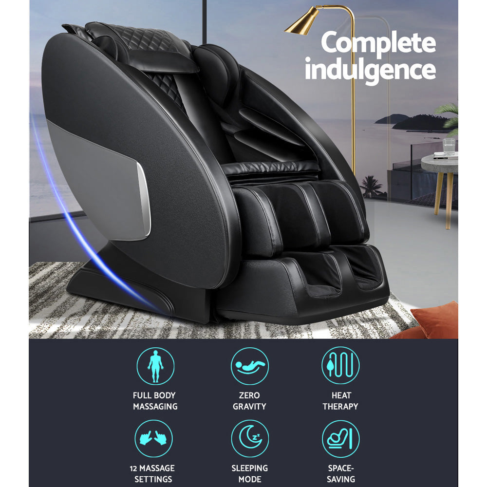 Ellmue Electric Recliner Massage Chair Black