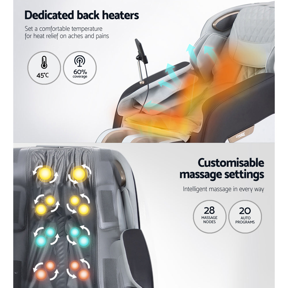 Vedriti Electric Recliner Massage Chair Zero Gravity Bluetooth