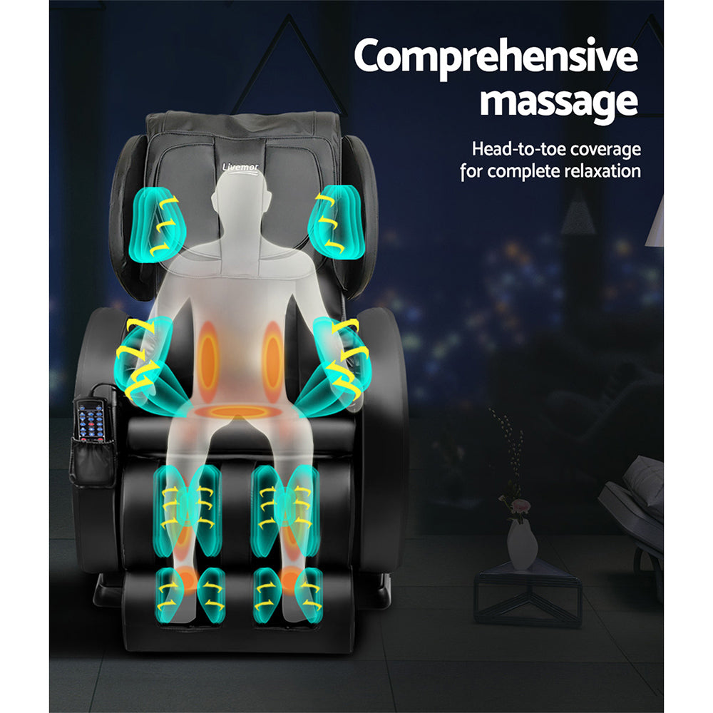 Delmue Electric Recliner Massage Chair Zero Gravity Heated