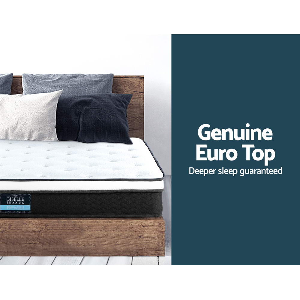Bonita Single Mattress Euro Top 21cm Medium-Firm