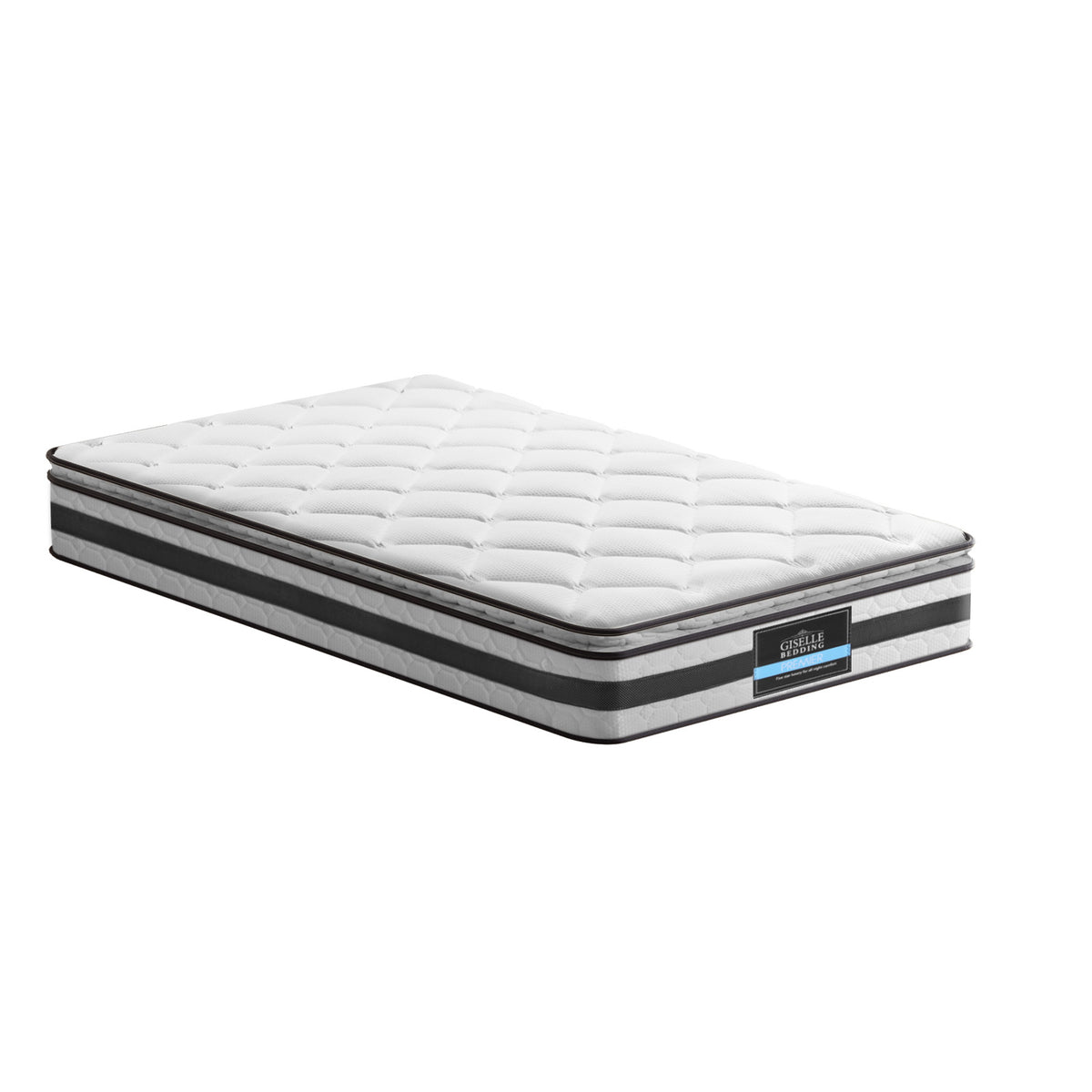 Normay King Single 21cm Pillow Top Mattress with Knitted Fabric