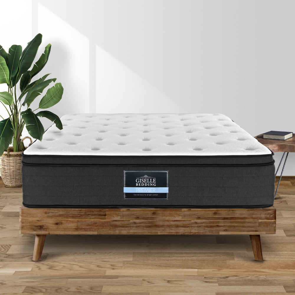 Eve King Mattress Euro Top 34cm Medium Firm