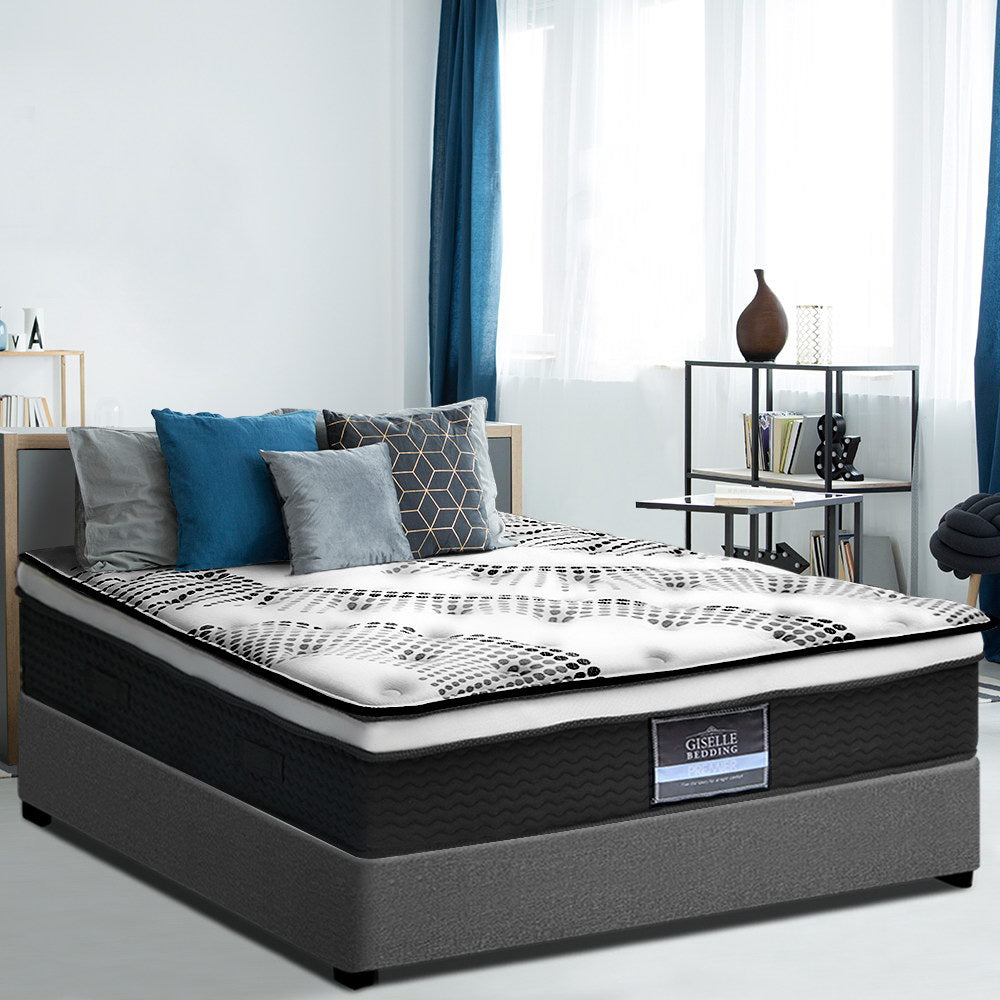 Como Single Mattress Euro Top 32cm Medium Firmness