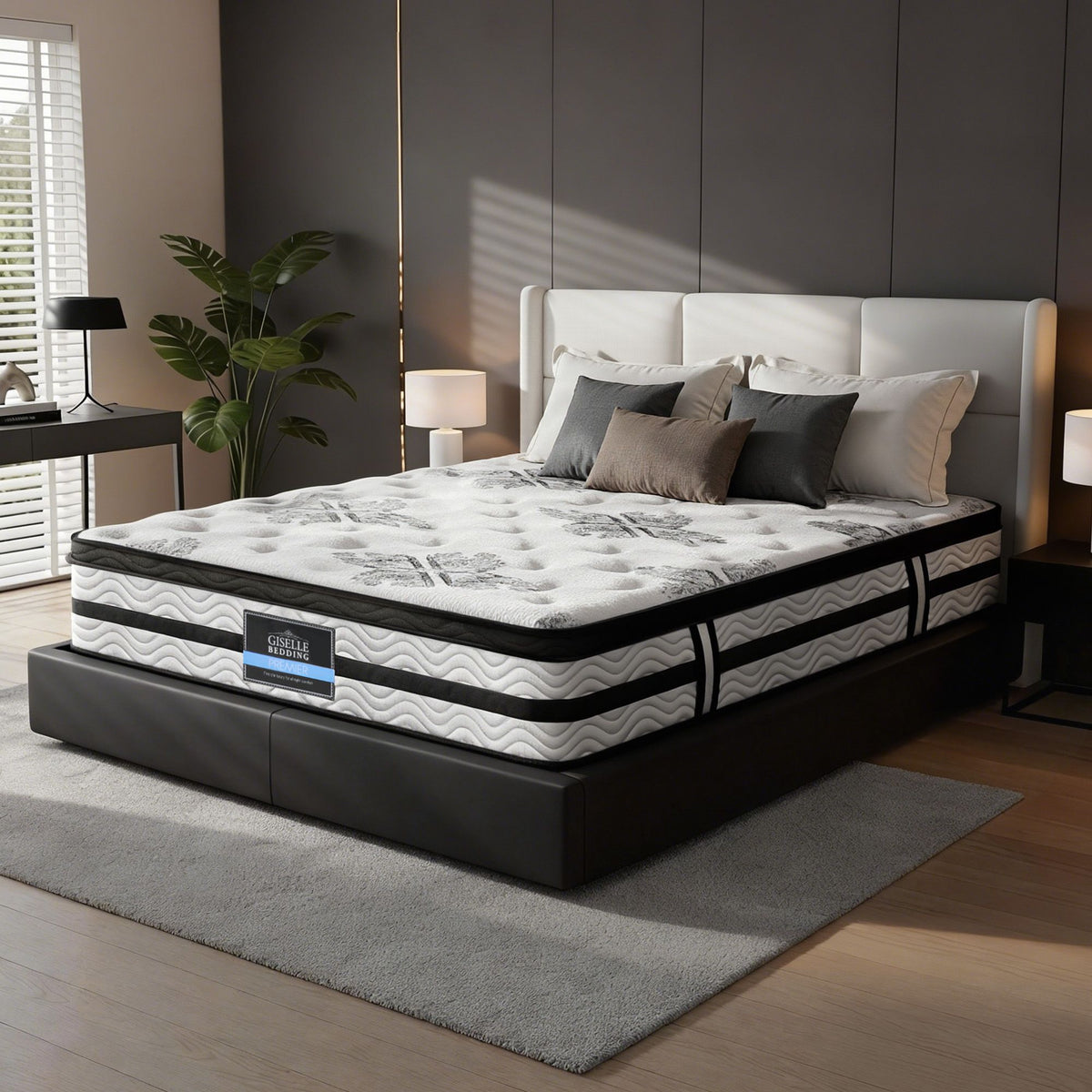 Algarve Series Double 34cm Euro Top Pocket Spring Mattress