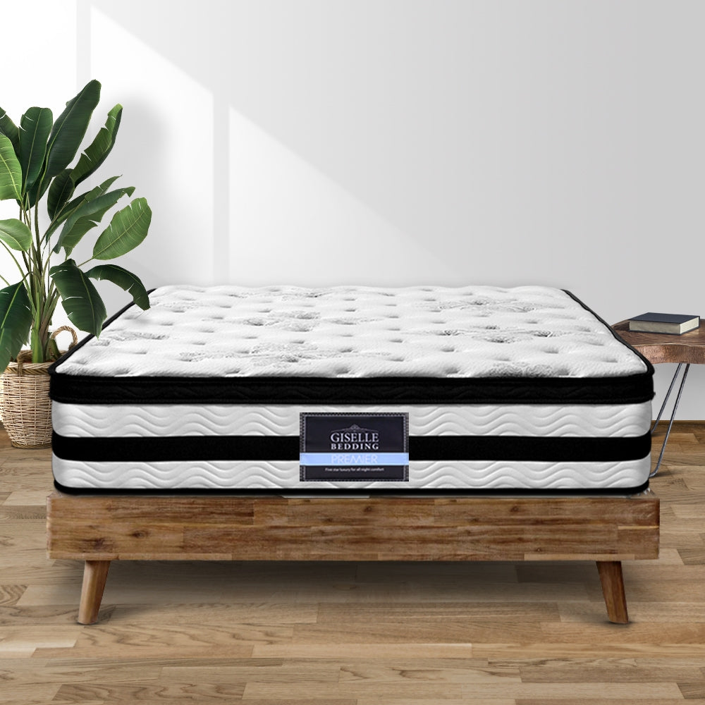 Algarve Queen Mattress Euro Top Pocket Spring 34cm