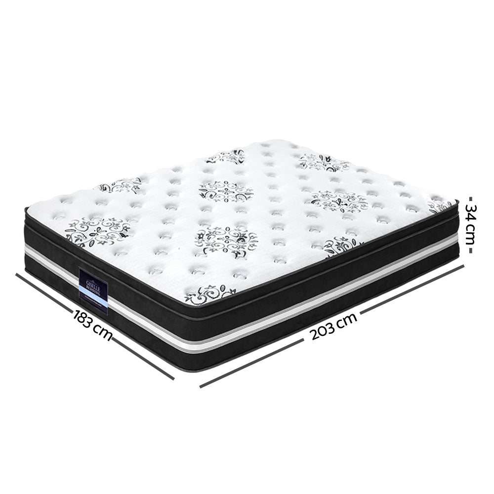 Donegal King Mattress 34cm Cool Gel Memory Foam