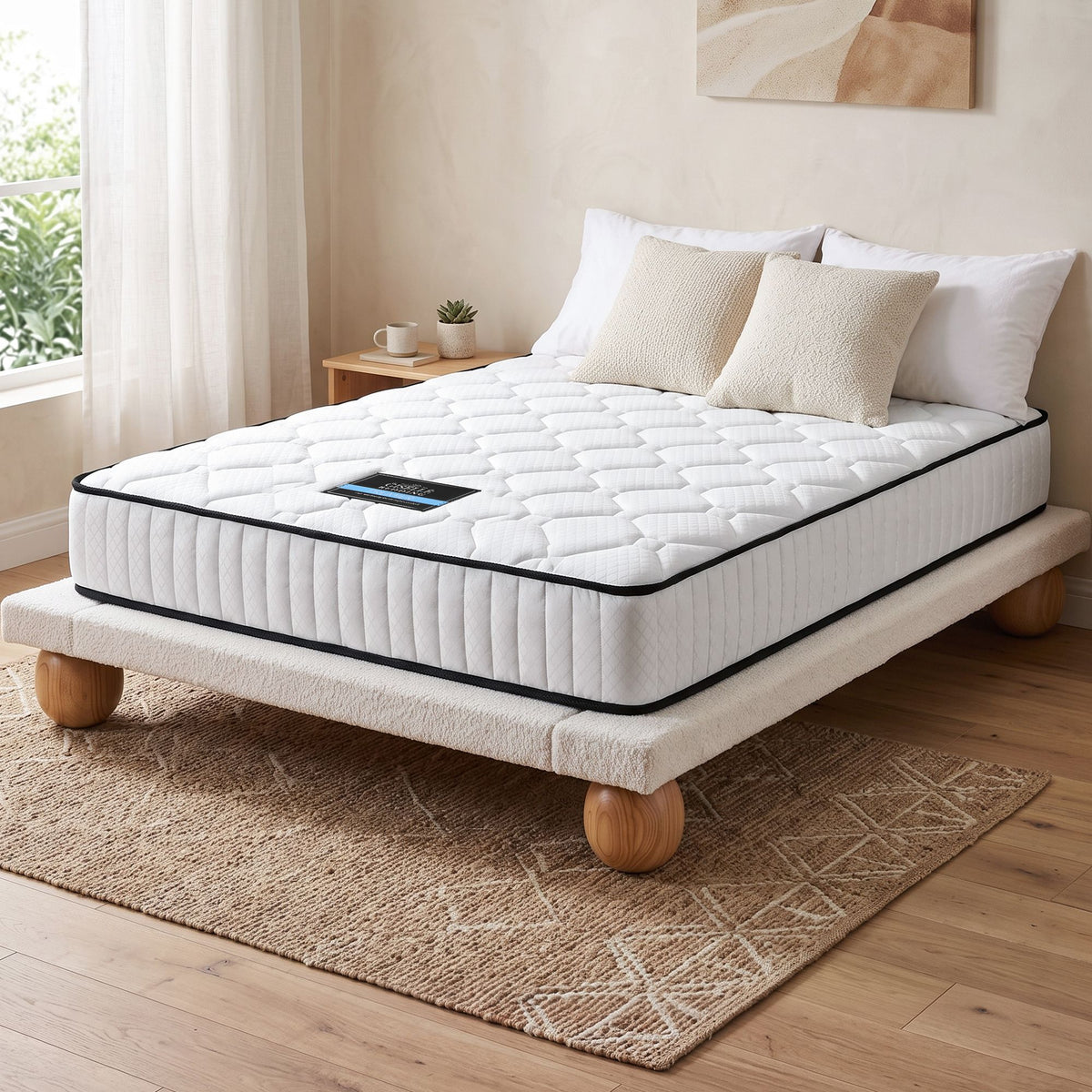 Peyton Series Queen 21cm Tight Top Pocket Spring Mattress