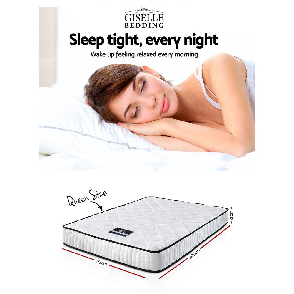 Peyton Queen Mattress 21cm Tight Top Medium Firm