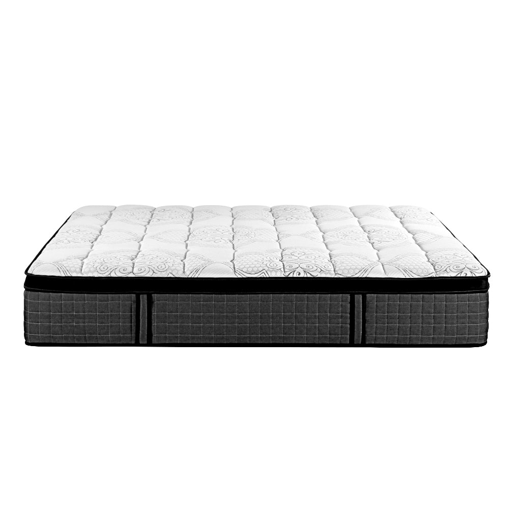 34cm Euro Top Latex Foam King Mattress, Zero Partner Disturbance - Giselle Bedding