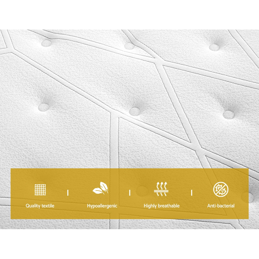 Aletta Double Mattress Euro Top 32cm Medium Firm