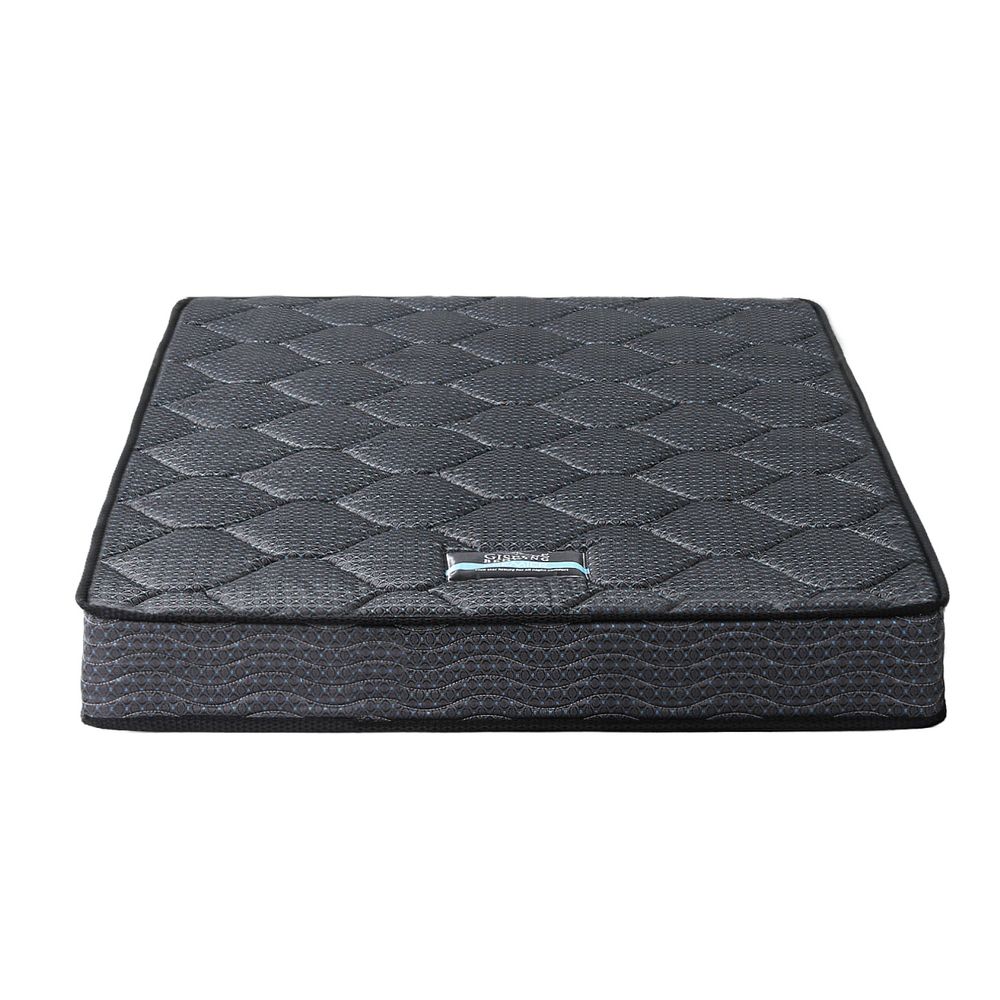 Serena Single Mattress 16cm Bonnell Spring Medium Firm Tight Top