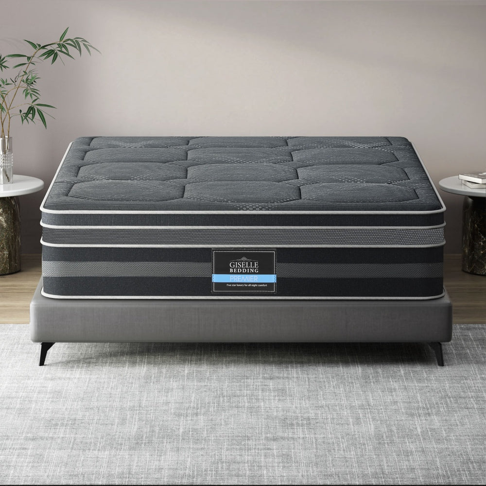 Kristie Double Mattress 35cm Bamboo Cover Medium-Firm