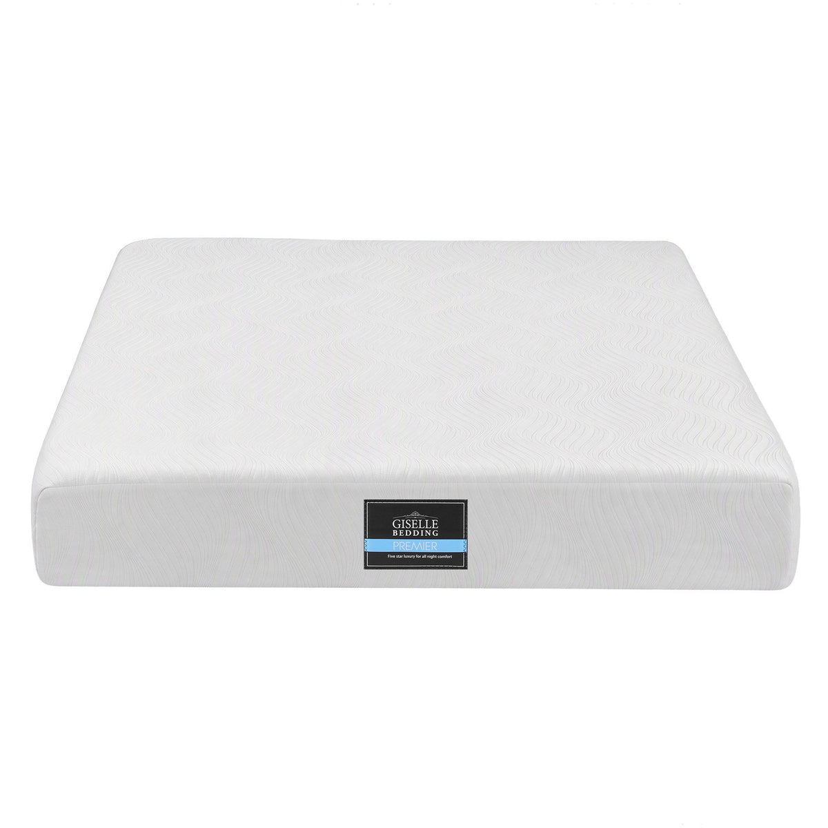 Giselle 25cm King Hybrid Mattress Soft Knitted Fabric Edge Support Gel Foam