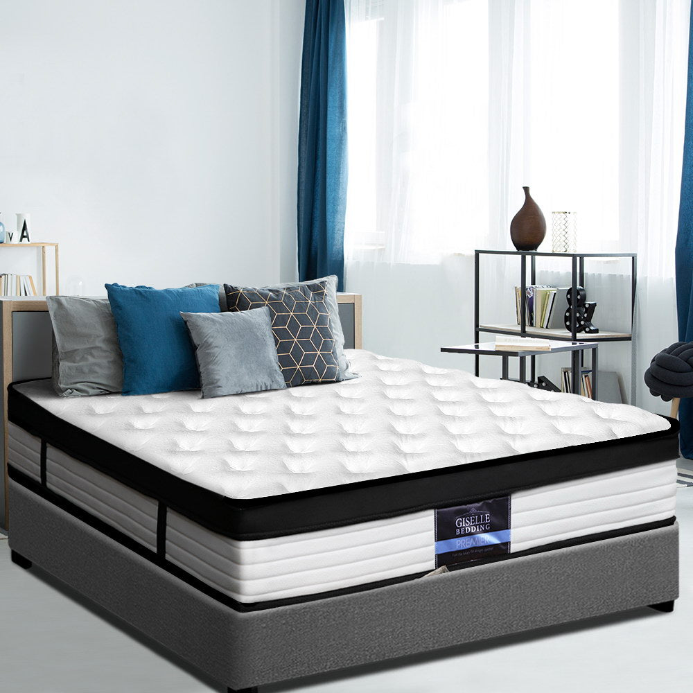 Devon Double Mattress Euro Top 31cm Medium Firmness